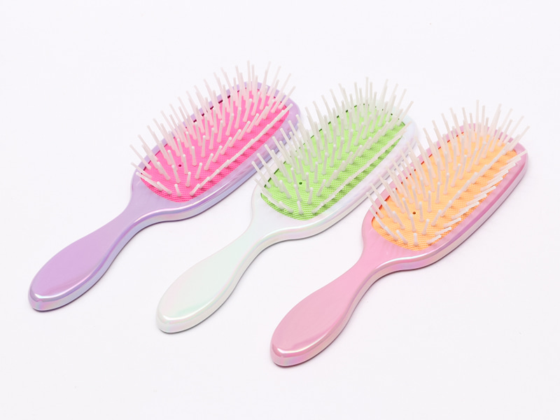 PLA Çevre dostu plastik uzantılar dolaşık açıcı saç fırçası