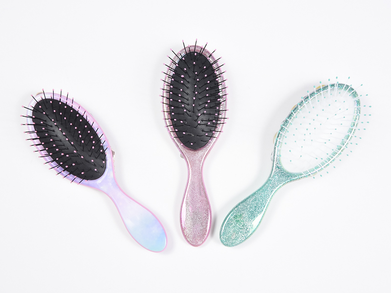 Takı Bling Oval Dolaşık Açıcı Saç Fırçası