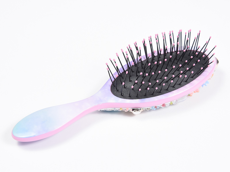 Takı Bling Oval Dolaşık Açıcı Saç Fırçası