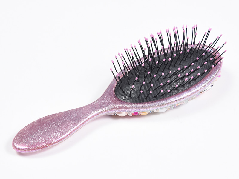Takı Bling Oval Dolaşık Açıcı Saç Fırçası