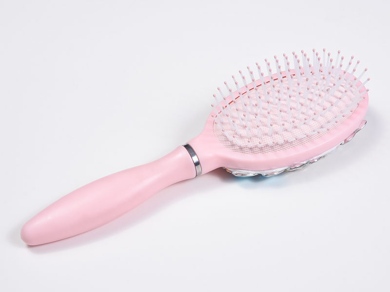 Takı Bling Oval Dolaşık Açıcı Saç Fırçası