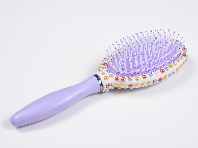Takı Bling Oval Dolaşık Açıcı Saç Fırçası