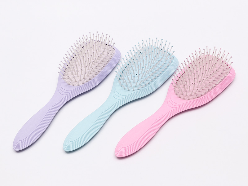 Çevre Dostu Fiber Buğday Samanı Dolaşık Açıcı Saç Fırçası