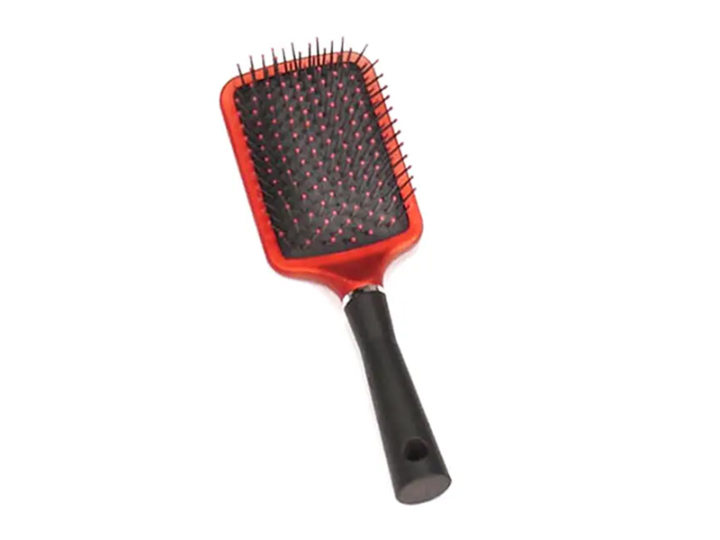 Kauçuk Kaplama Plastik Saç Fırçası