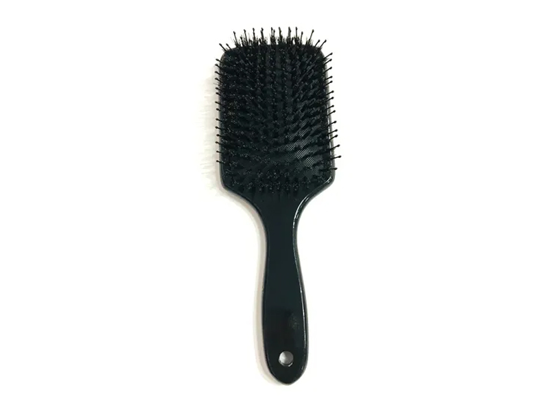 Domuz Kıl Masajı Ahşap Kürek Dolaşık Açıcı Bambu Saç Fırçası