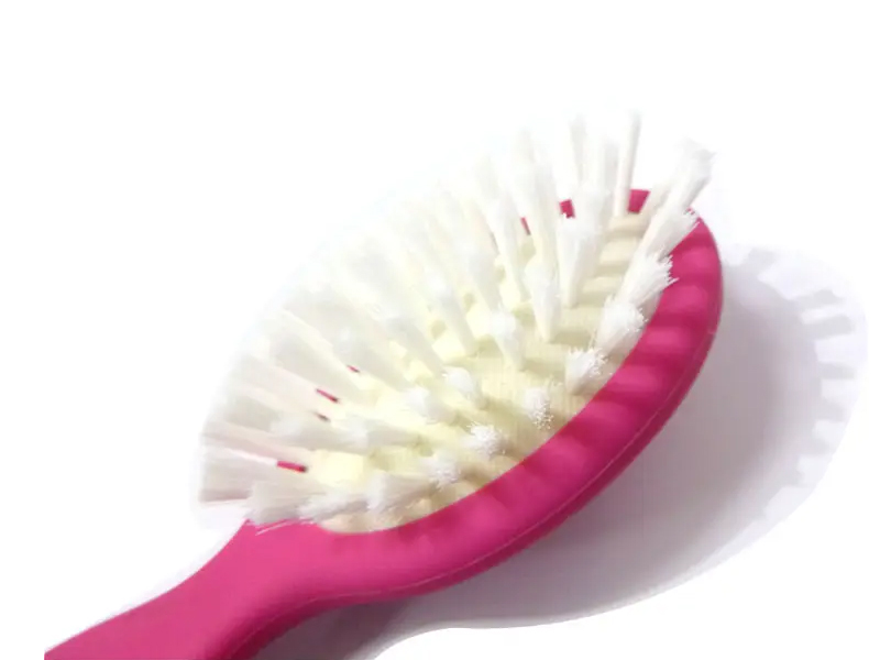 Brosse a Cheveux Afro Arapsaçı Erkek Saç Fırçası Kauçuk Kaplamalı