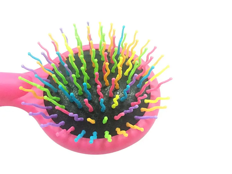 Hava Yastığı Kıl Mini Sevimli Büyük Baş Saç Fırçaları