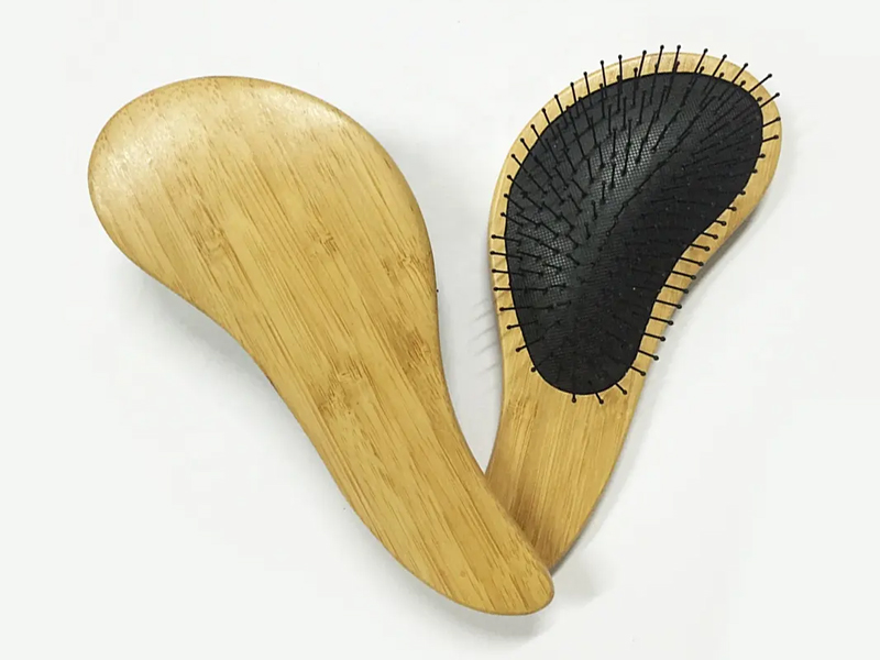 Bambu Dolaşık Açıcı Yastık Saç Fırçası