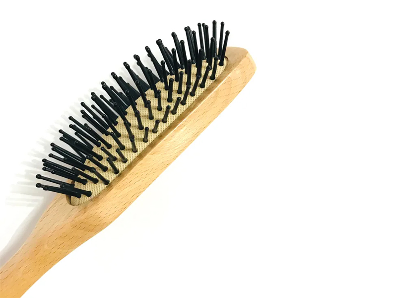 Erkekler Ahşap Detangle Yastık Saç Fırçası
