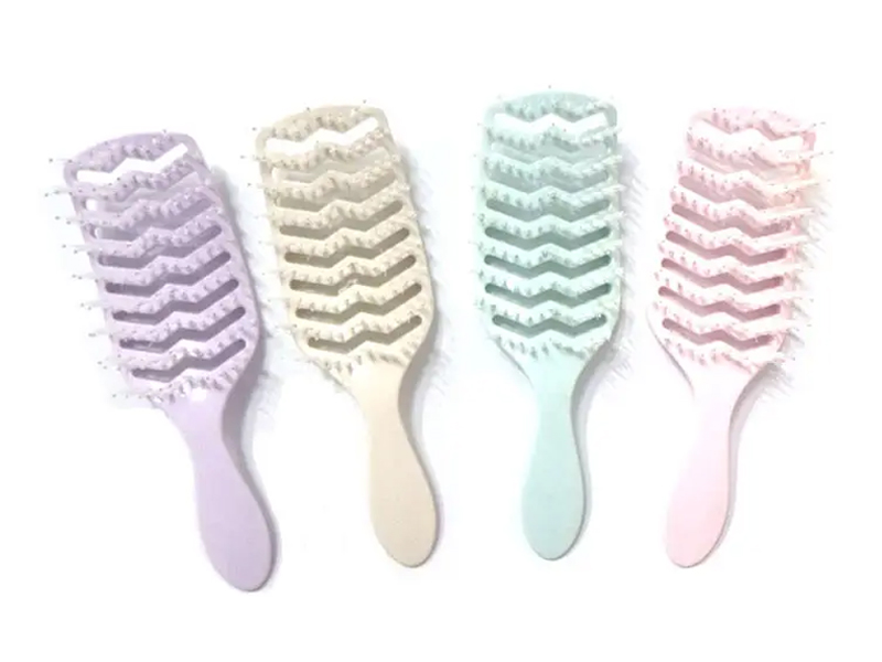 Plastik Doğal Havalandırmalı Kürek Saç Fırçası